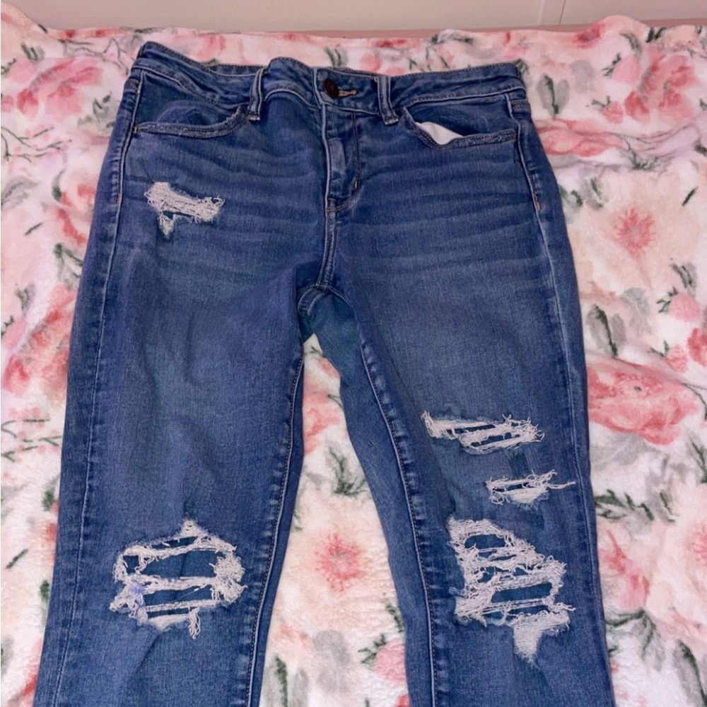 American Eagle Jeans Stressed Size 12
